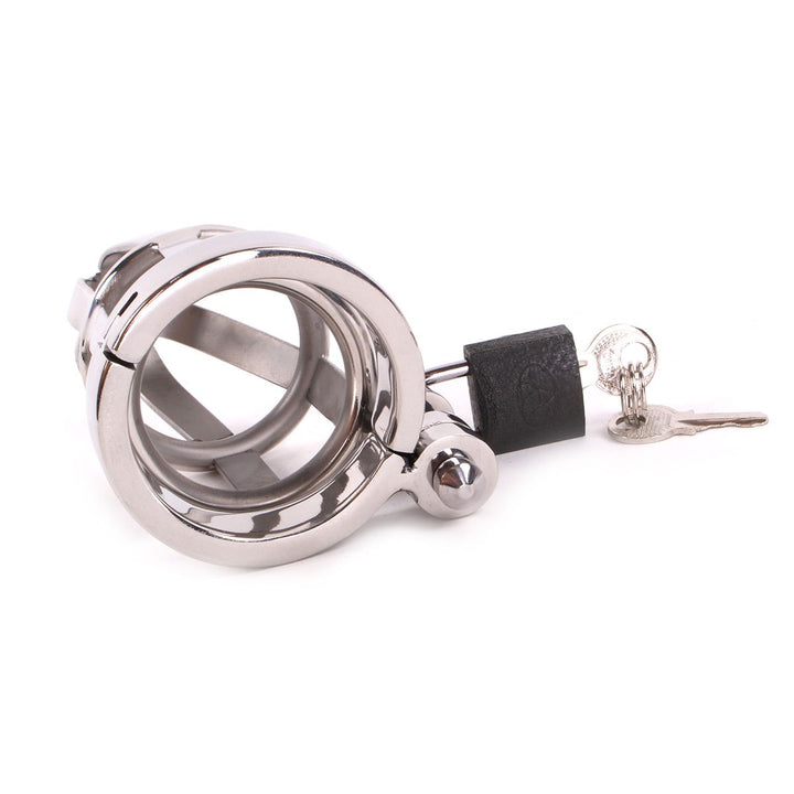 Kiotos Steel Edelstahl-Peniskäfig DeLuxe mit 3 Ringen 6,00 cm