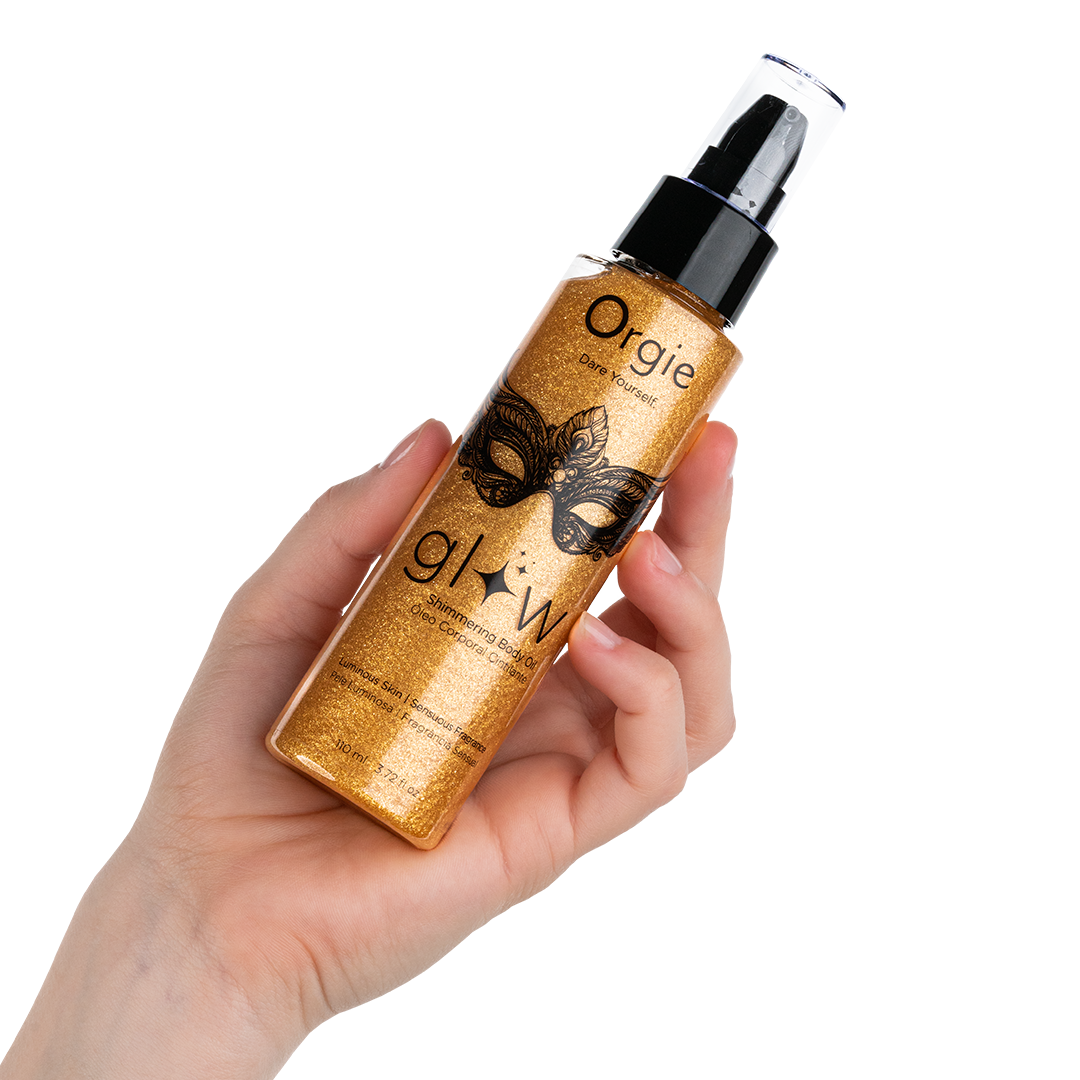 Orgie – Glow - Shimmering Body Oil – Schimmerndes Körperöl, 110 ml – Herstellerbild 2