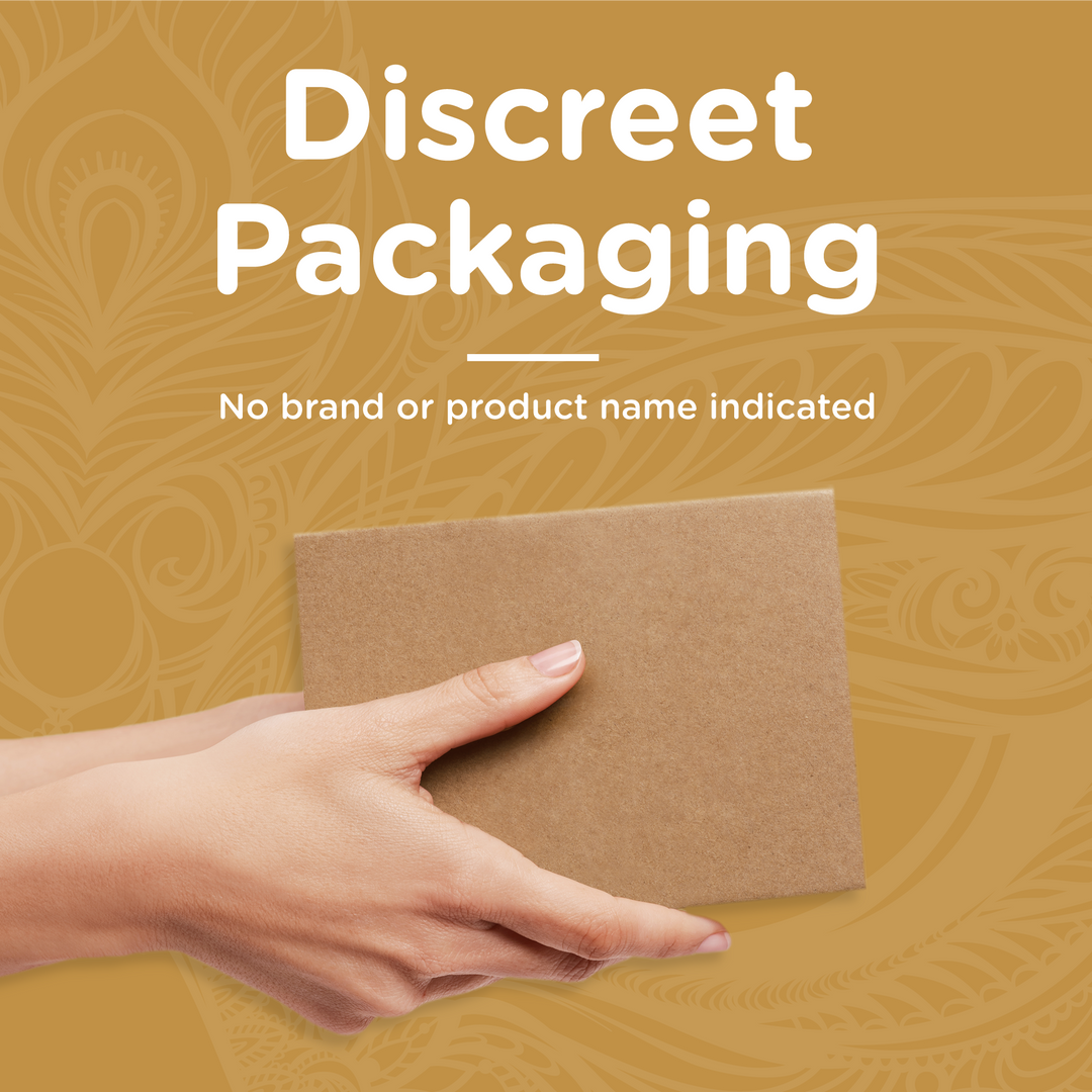 Orgie Company – Herstellerabbildung einer diskreten Versandverpackung