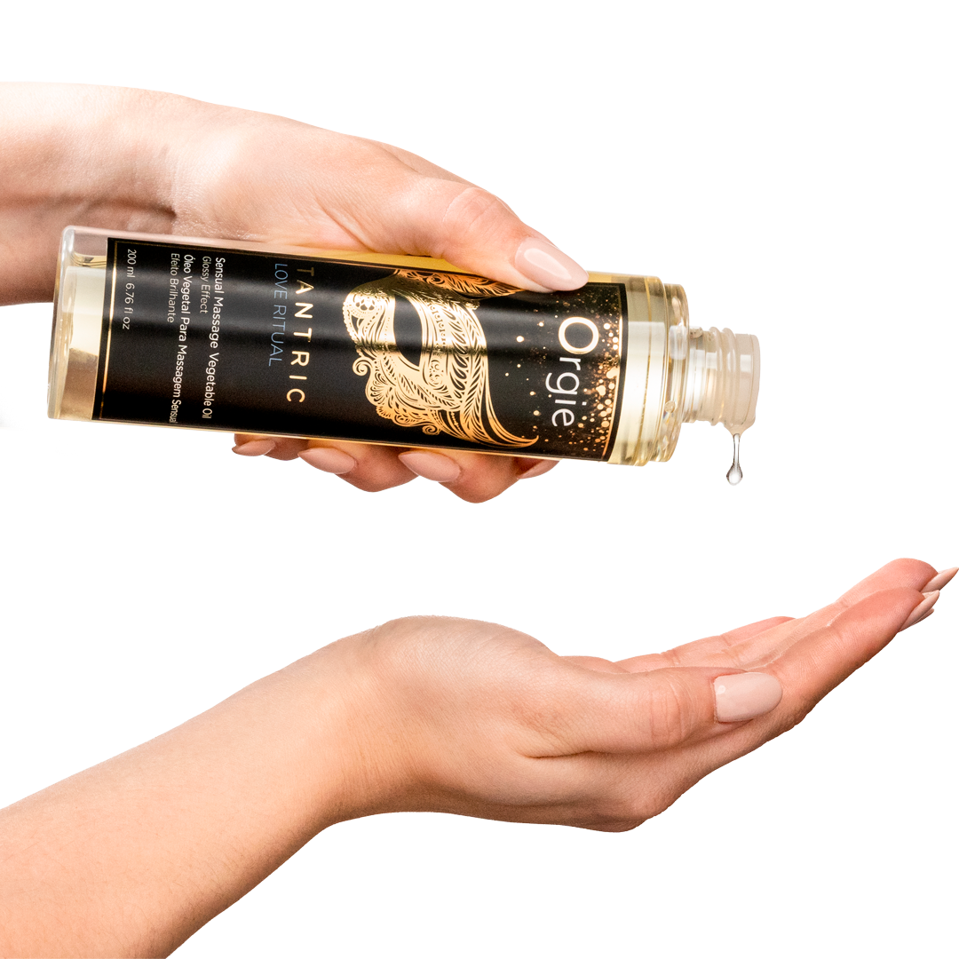 Orgie – Tantric Love Ritual – Sinnliches Massageöl, 200 ml – Herstellerbild 2