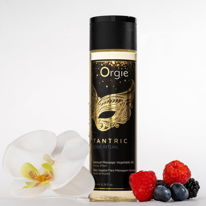 Orgie – Tantric Love Ritual – Sinnliches Massageöl, 200 ml – Herstellerbild 4