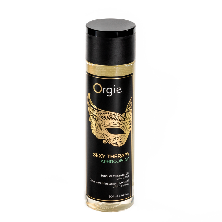 Orgie – Sexy Therapy Aphrodisiac – Sinnliches Massageöl, 200 ml – Herstellerbild 1