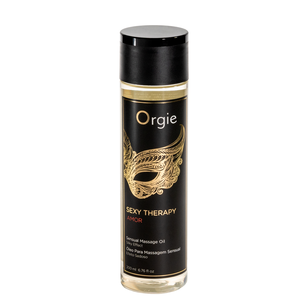 Orgie – Sexy Therapy Amor – Sinnliches Massageöl, 200 ml – Herstellerbild 1