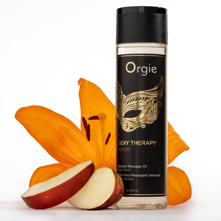 Orgie – Sexy Therapy Amor – Sinnliches Massageöl, 200 ml – Herstellerbild 4