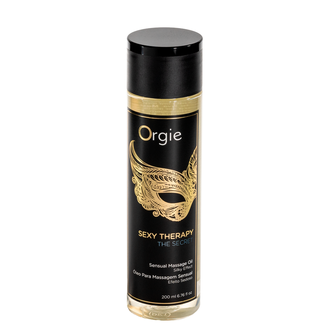 Orgie – Sexy Therapy The Secret – Sinnliches Massageöl, 200 ml – Herstellerbild 1