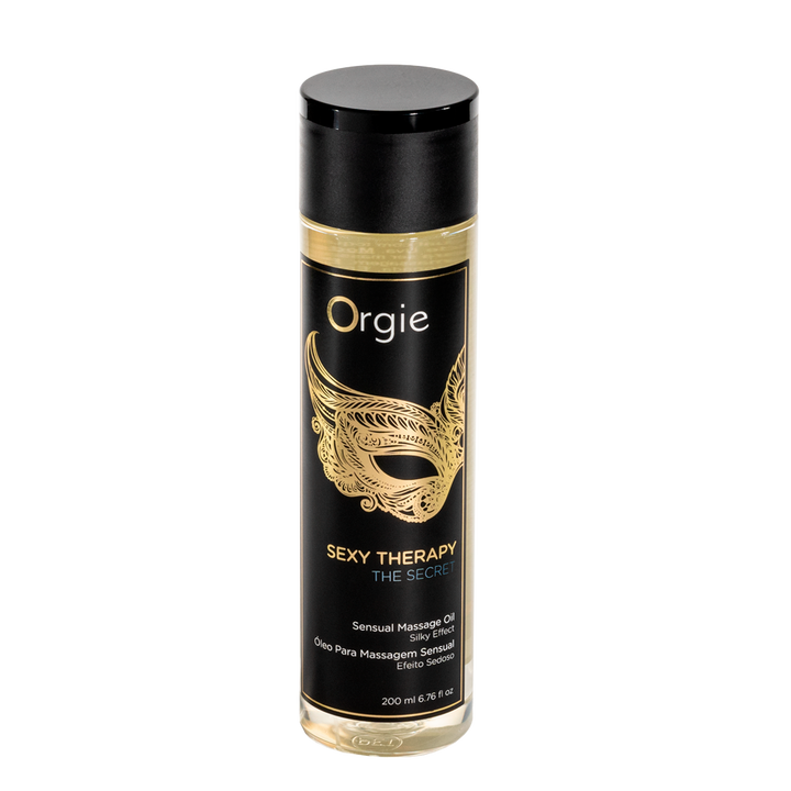 Orgie – Sexy Therapy The Secret – Sinnliches Massageöl, 200 ml – Herstellerbild 1