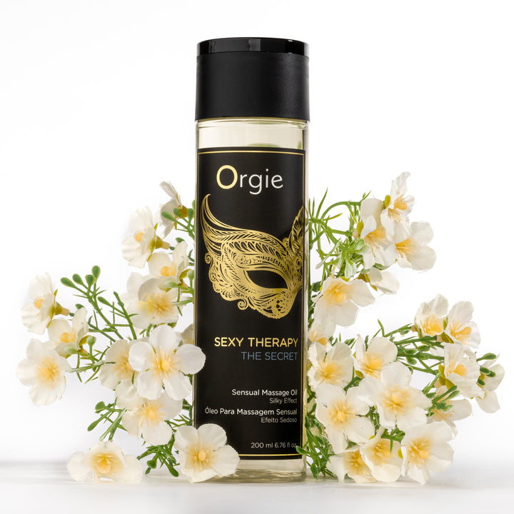 Orgie – Sexy Therapy The Secret – Sinnliches Massageöl, 200 ml – Herstellerbild 4