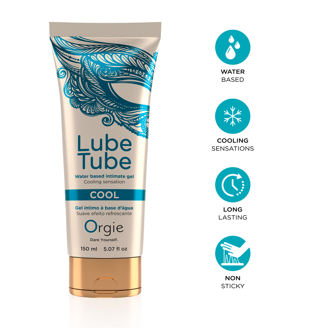 Orgie – Lube Tube Cool – Gleitgel auf Wasserbasis, 150 ml – Herstellerbild 3