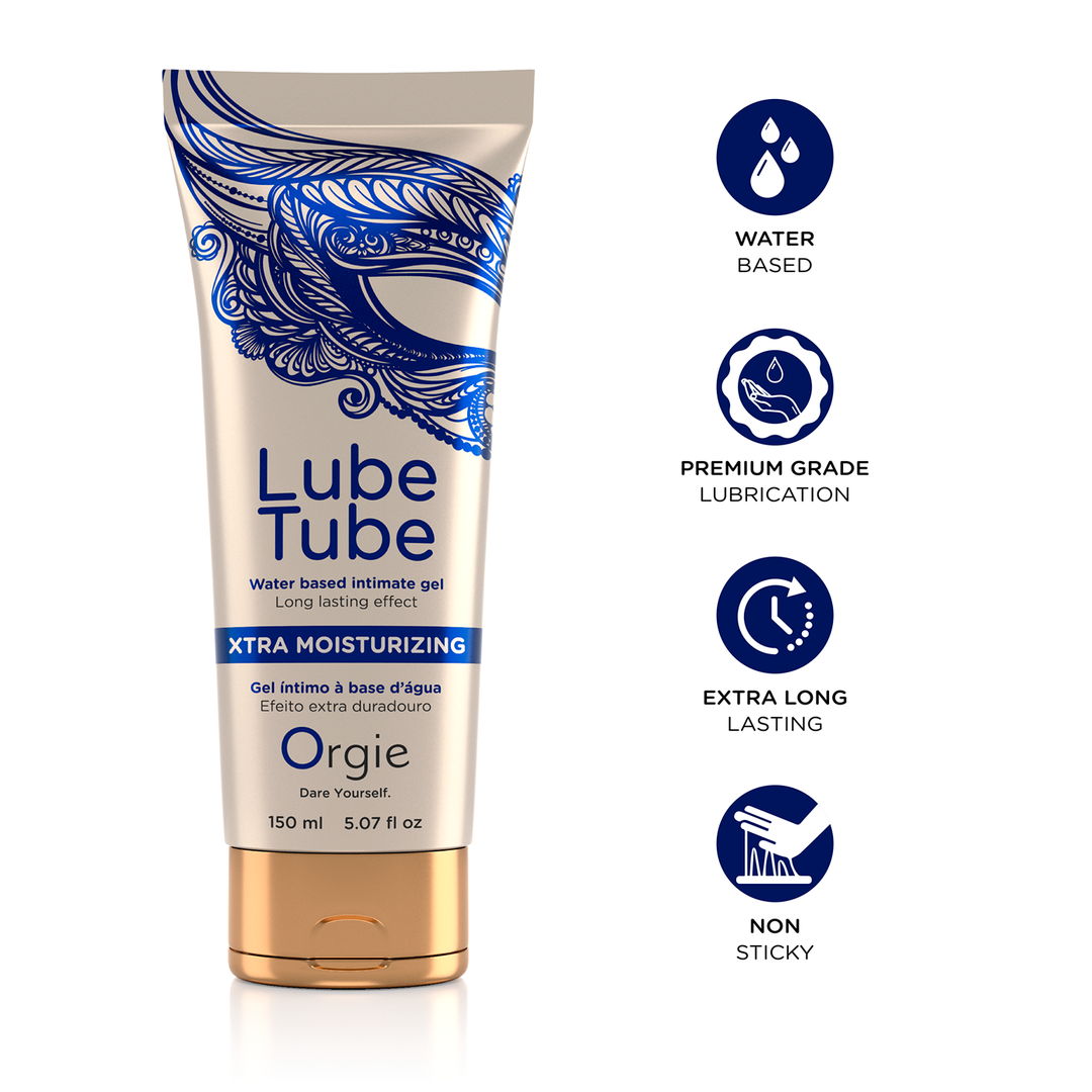 Orgie – Lube Tube Xtra Moisturizing – Gleitgel auf Wasserbasis, 150 ml – Herstellerbild 3