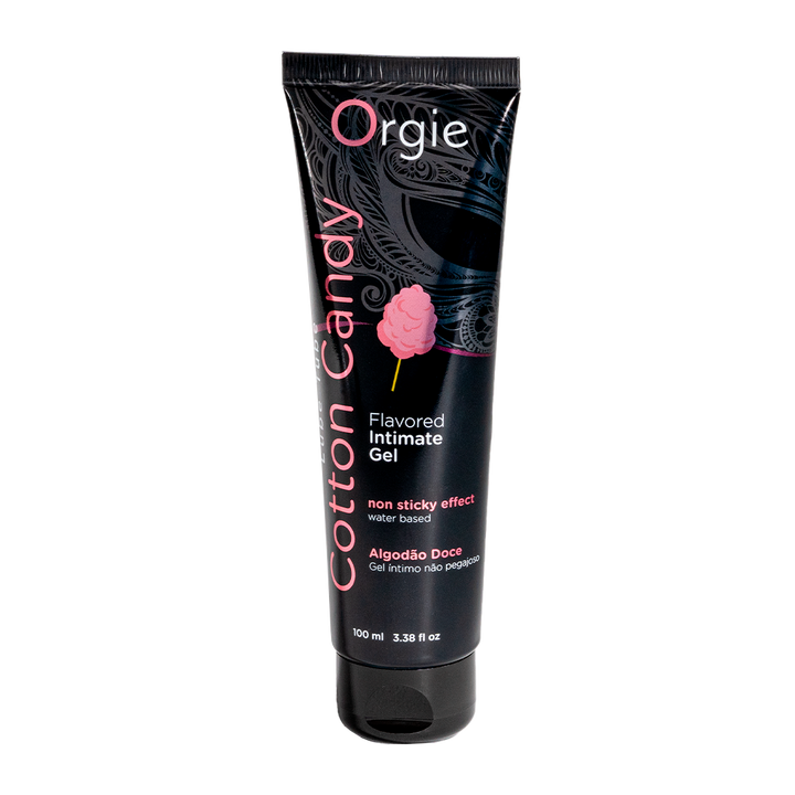 Orgie – Lube Tube Cotton Candy – Aromatisiertes Gleitgel auf Wasserbasis, 100 ml – Herstellerbild 1