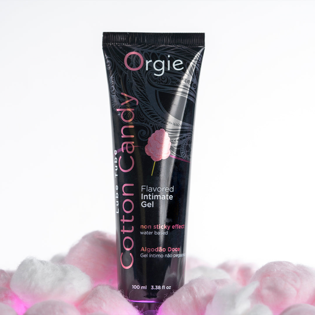 Orgie – Lube Tube Cotton Candy – Aromatisiertes Gleitgel auf Wasserbasis, 100 ml – Herstellerbild 4
