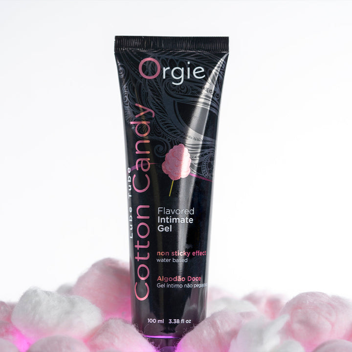 Orgie – Lube Tube Cotton Candy – Aromatisiertes Gleitgel auf Wasserbasis, 100 ml – Herstellerbild 4