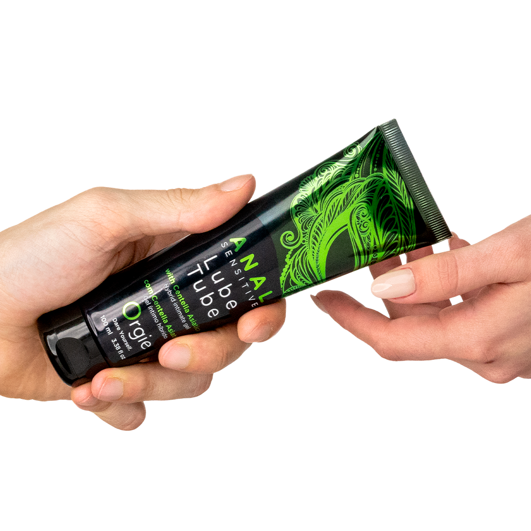 Orgie – Lube Tube Anal Sensitive – Sensitives Hybrid-Analgleitgel, 100 ml – Herstellerbild 2