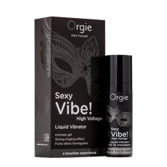 Orgie – Sexy Vibe! High Voltage – Prickelndes Stimulationsgel, 15 ml