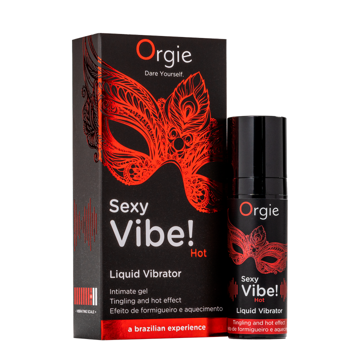 Orgie – Sexy Vibe! Hot – Prickelndes Stimulationsgel, 15 ml – Herstellerbild 1
