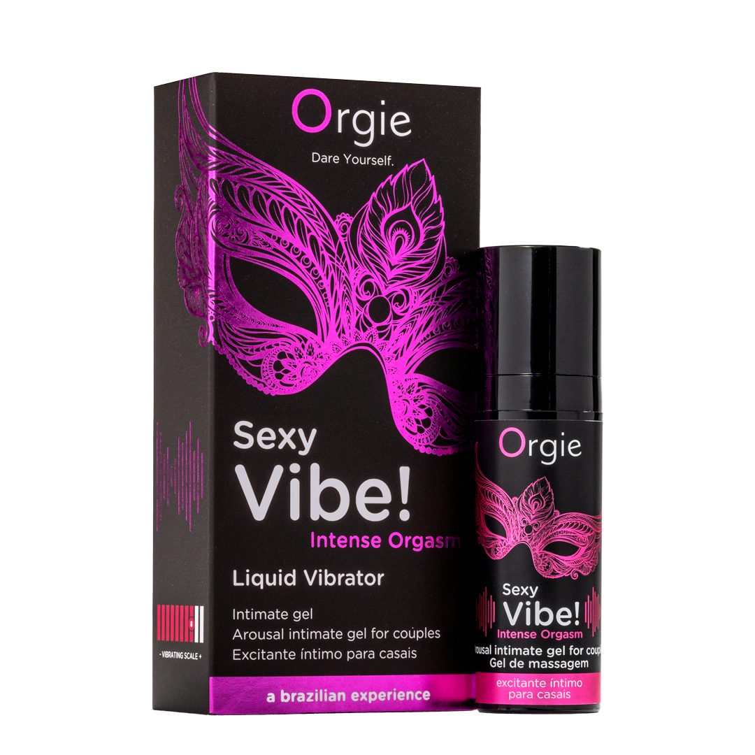 Orgie – Sexy Vibe! Intense Orgasm – Prickelndes Stimulationsgel, 15 ml – Herstellerbild 1