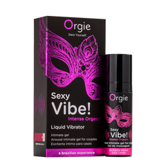 Orgie – Sexy Vibe! Intense Orgasm – Prickelndes Stimulationsgel, 15 ml