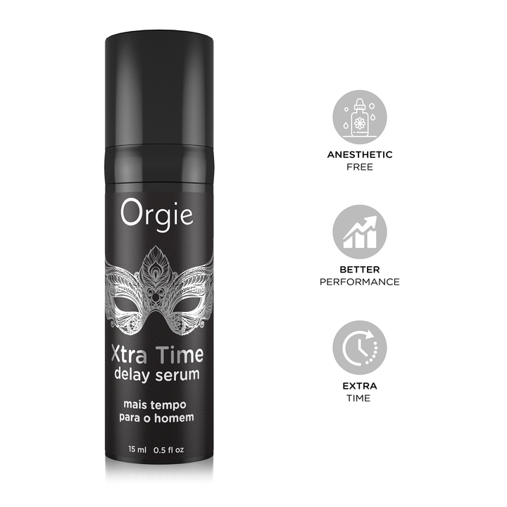 Orgie – Xtra Time - Delay Serum – Verzögerungsgel, 15 ml – Herstellerbild 3