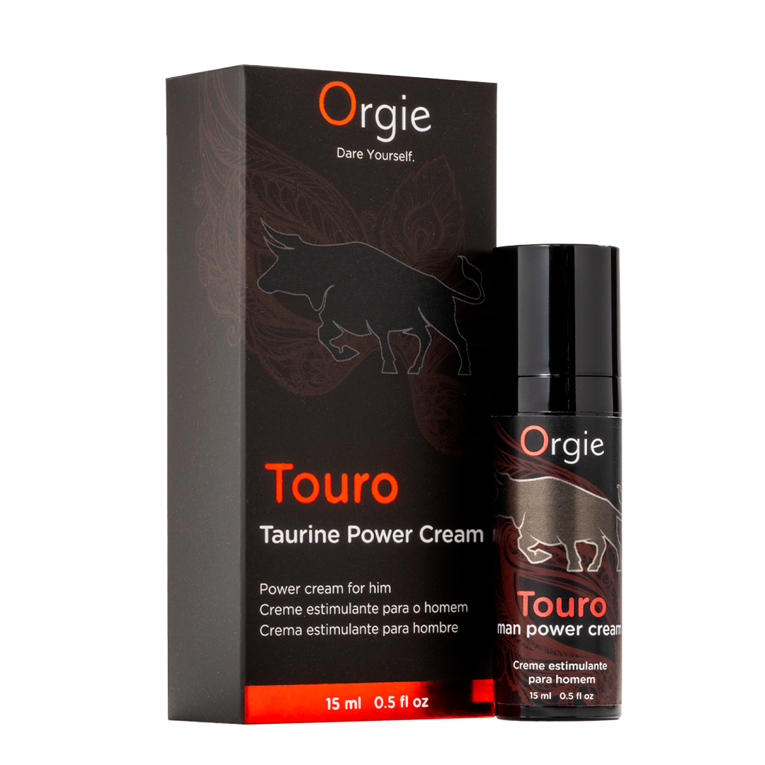 Orgie – Touro - Power Cream – Stimulationspflege für ihn, 15 ml – Herstellerbild 1