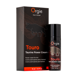 Orgie – Touro - Power Cream – Stimulationspflege für ihn, 15 ml