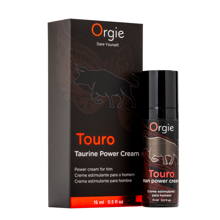 Orgie – Touro - Power Cream – Stimulationspflege für ihn, 15 ml – Herstellerbild 1