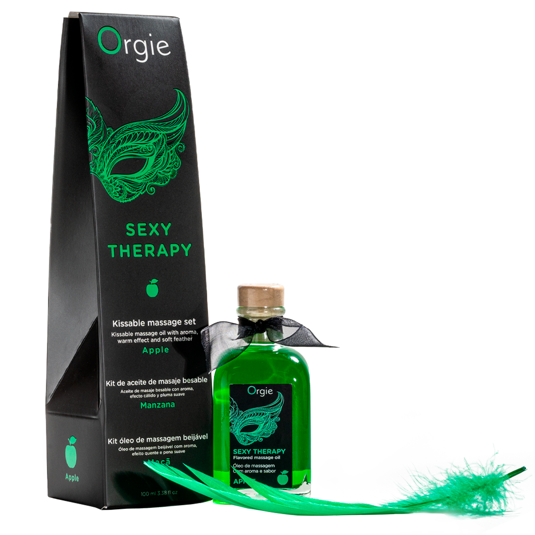 Orgie – Sexy Therapy Apple – Sinnliches Massageöl, 100 ml – Herstellerbild 1