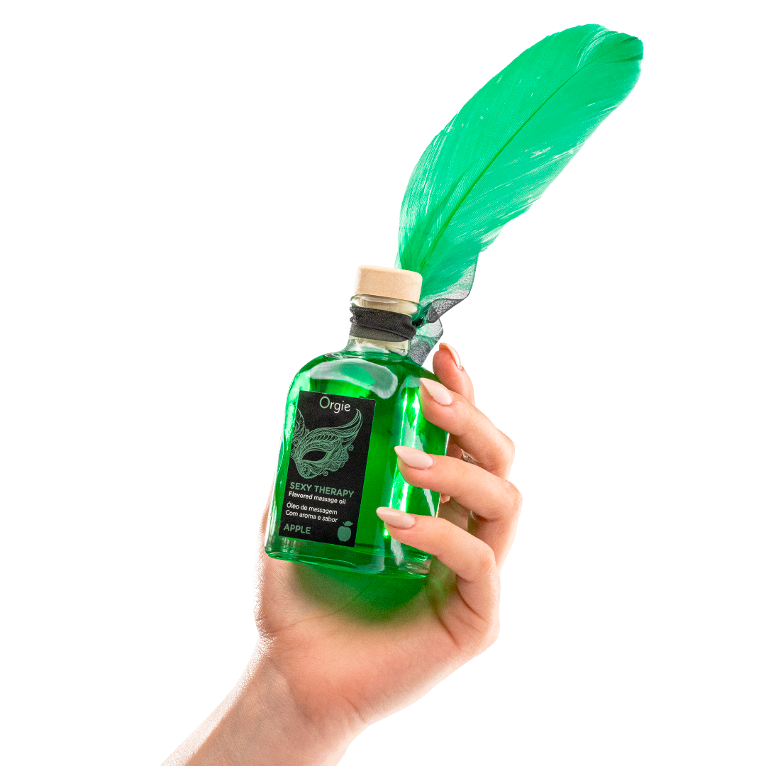 Orgie – Sexy Therapy Apple – Sinnliches Massageöl, 100 ml – Herstellerbild 2