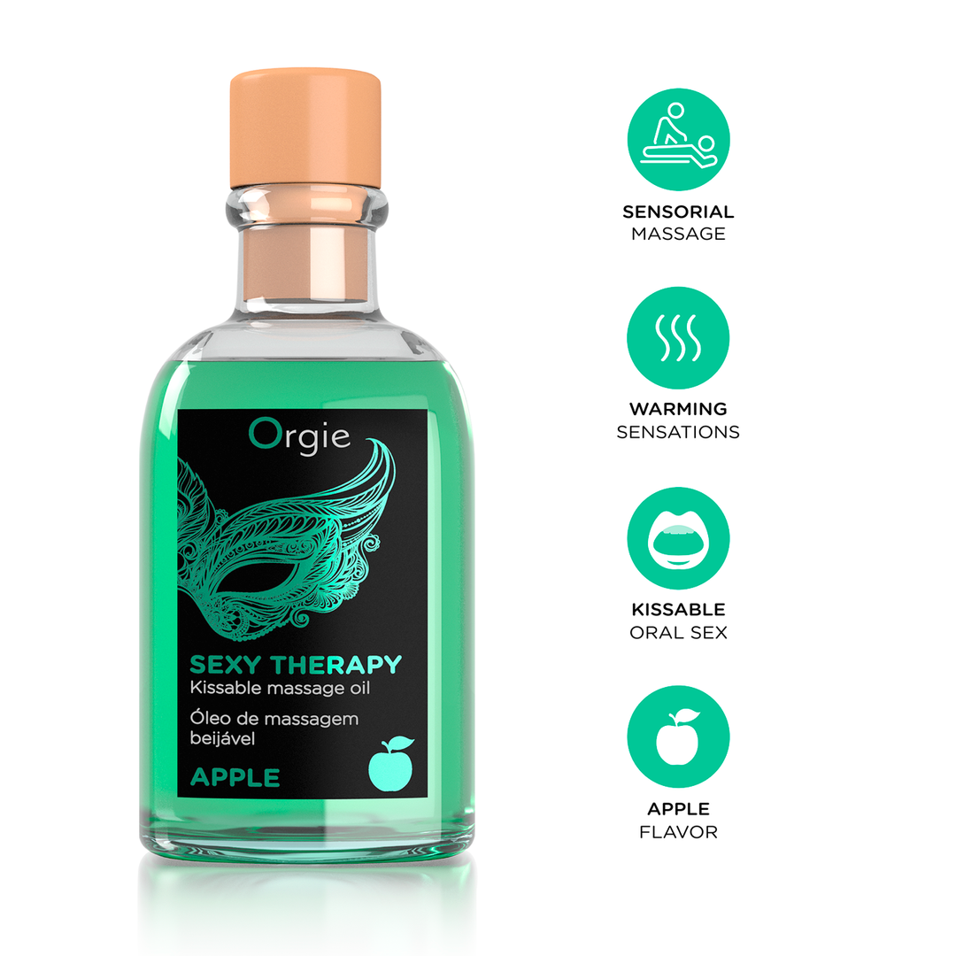 Orgie – Sexy Therapy Apple – Sinnliches Massageöl, 100 ml – Herstellerbild 3