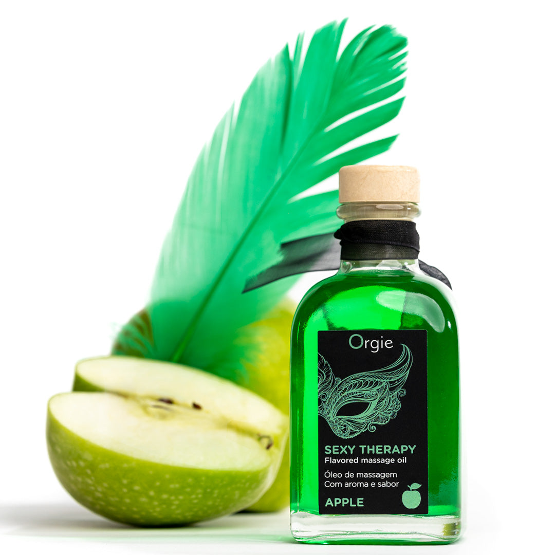 Orgie – Sexy Therapy Apple – Sinnliches Massageöl, 100 ml – Herstellerbild 4