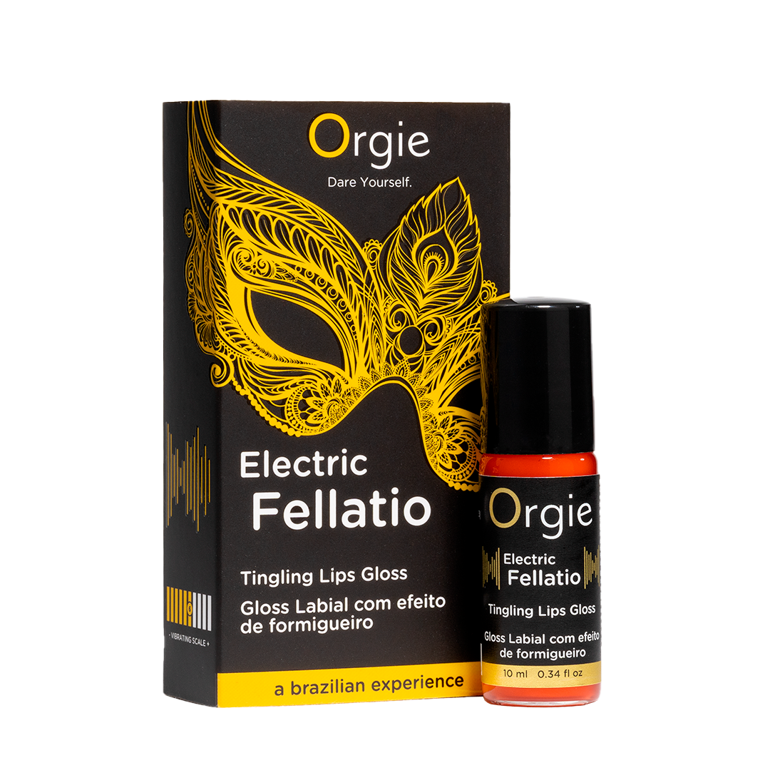 Orgie – Electric Fellatio Lips Gloss – Prickelnder Lipgloss, 10 ml – Herstellerbild 1