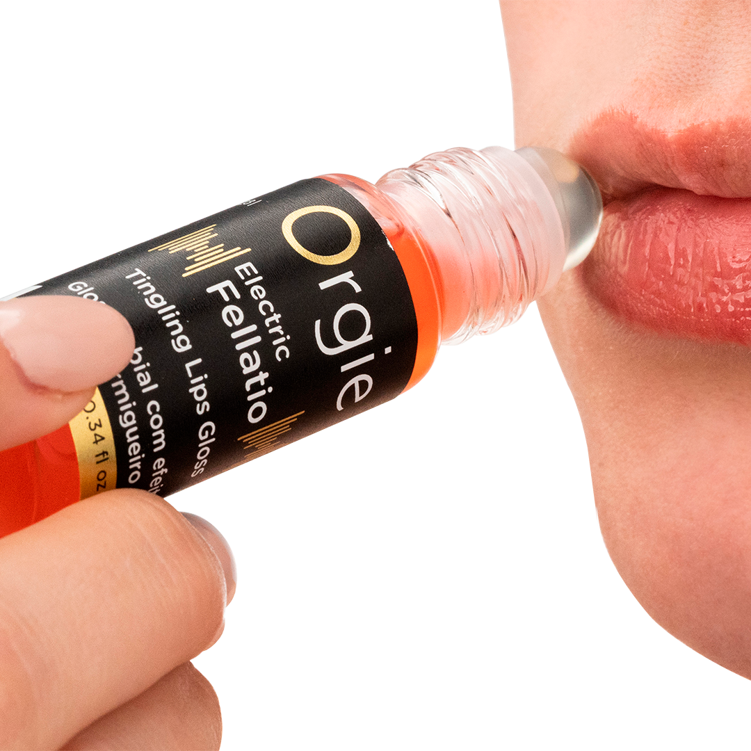 Orgie – Electric Fellatio Lips Gloss – Prickelnder Lipgloss, 10 ml – Herstellerbild 2