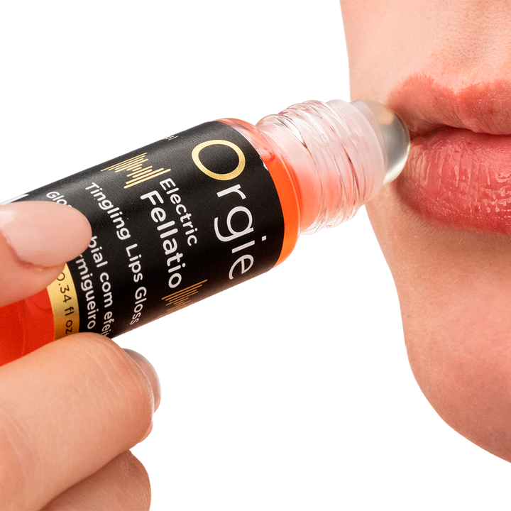 Orgie – Electric Fellatio Lips Gloss – Prickelnder Lipgloss, 10 ml – Herstellerbild 2