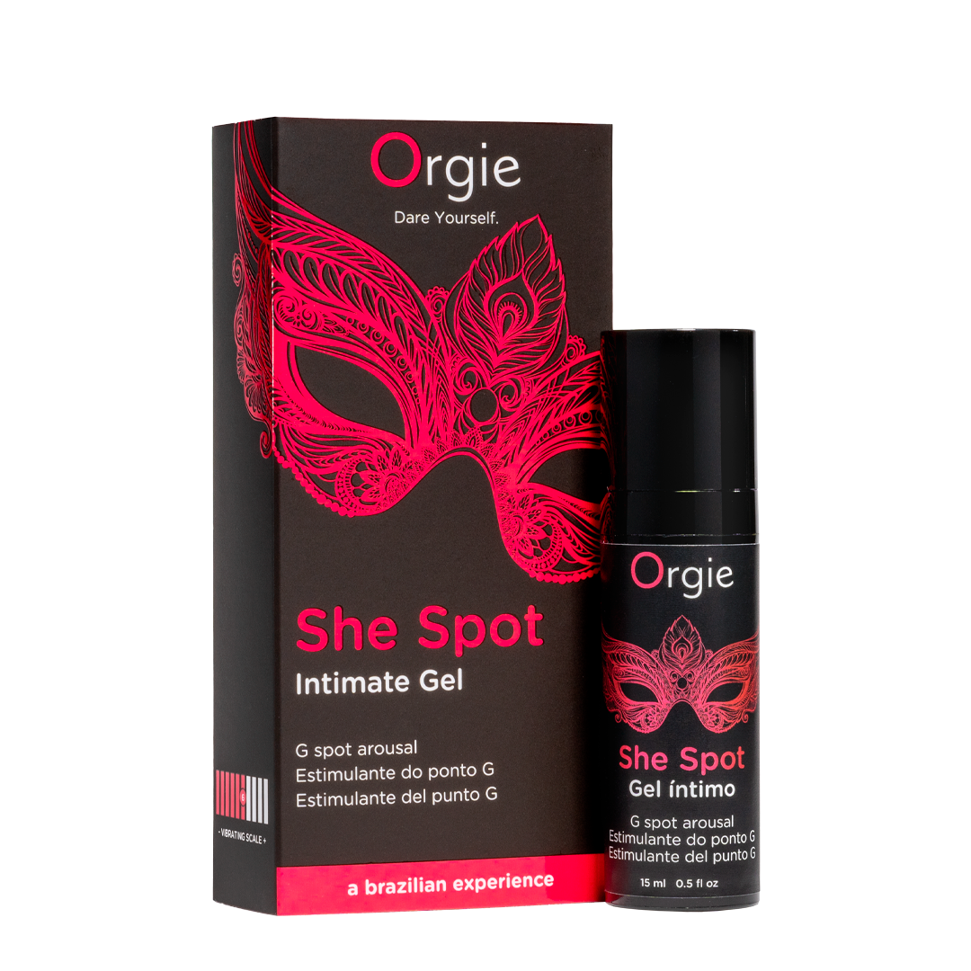 Orgie – She Spot Intimate Gel – Prickelndes Stimulationsgel, 15 ml – Herstellerbild 1