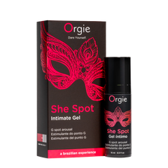 Orgie – She Spot Intimate Gel – Prickelndes Stimulationsgel, 15 ml
