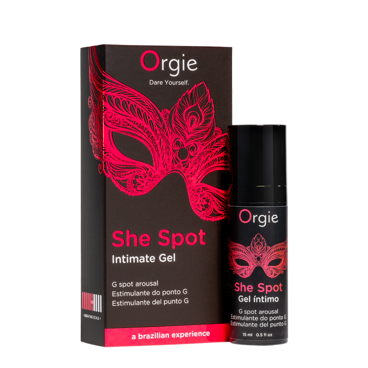 Orgie – She Spot Intimate Gel – Prickelndes Stimulationsgel, 15 ml – Herstellerbild 1