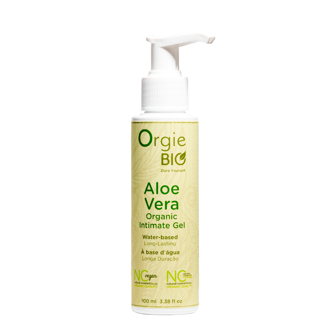 Orgie – Bio Aloe Vera Organic Intimate Gel – Gleitgel auf Wasserbasis, 100 ml – Herstellerbild 1