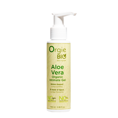 Orgie – Bio Aloe Vera Organic Intimate Gel – Gleitgel auf Wasserbasis, 100 ml