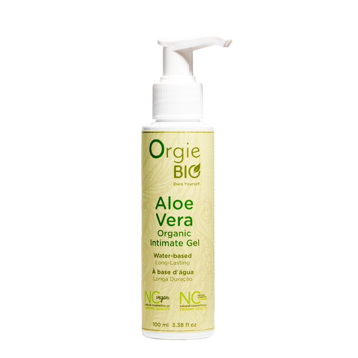 Orgie – Bio Aloe Vera Organic Intimate Gel – Gleitgel auf Wasserbasis, 100 ml – Herstellerbild 1