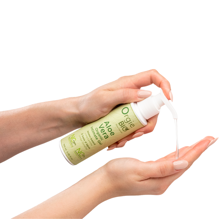 Orgie – Bio Aloe Vera Organic Intimate Gel – Gleitgel auf Wasserbasis, 100 ml – Herstellerbild 2