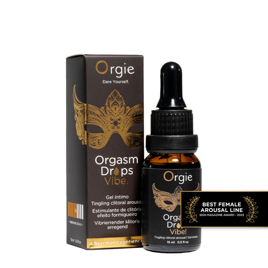 Orgie - Orgasm Drops Vibe! Stimulationstropfen – Vibrations-Effekt 15ml – Herstellerbild 1