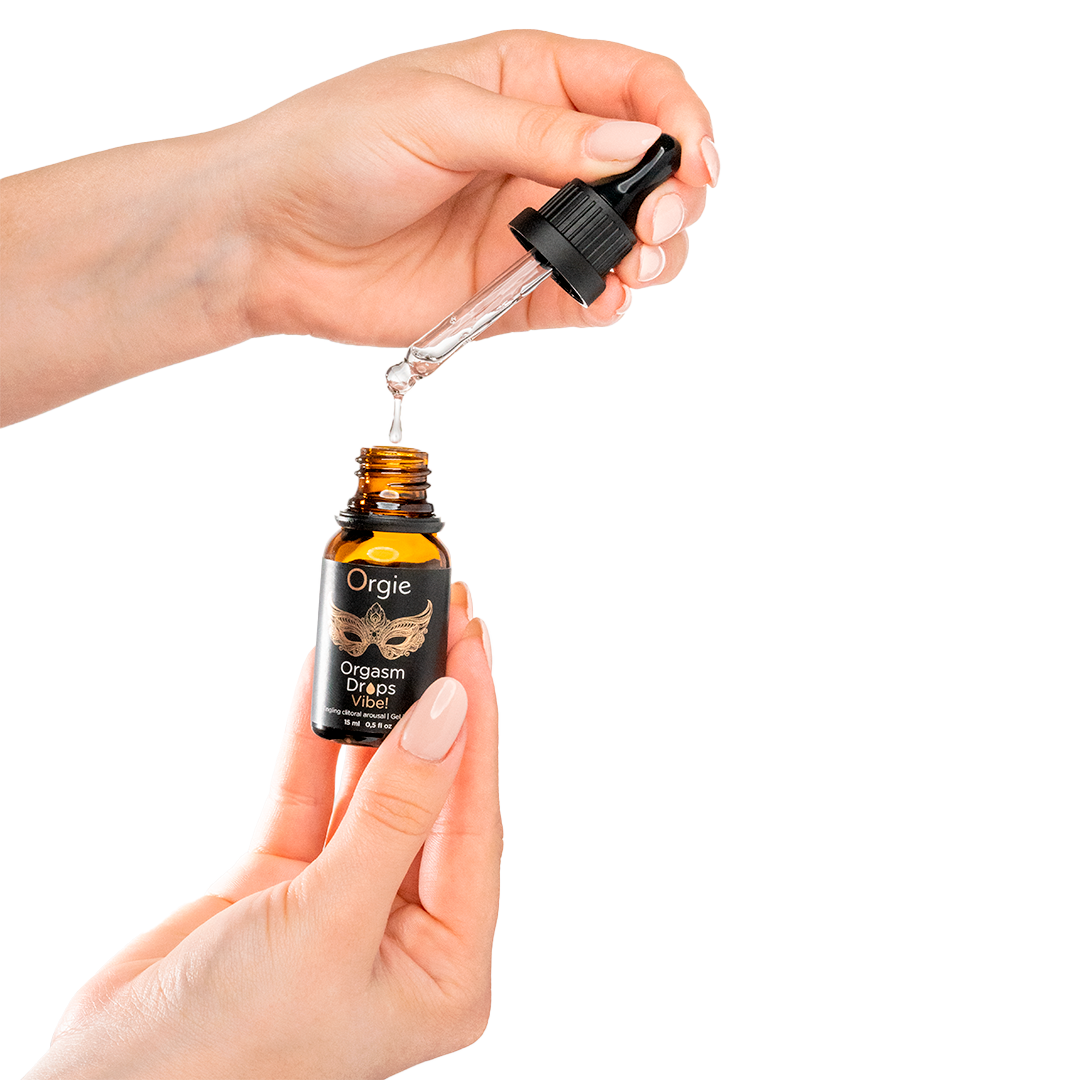 Orgie - Orgasm Drops Vibe! Stimulationstropfen – Vibrations-Effekt 15ml – Herstellerbild 3