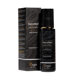 Orgie – Sensfeel Seduction Elixir 10 in 1 for Man - Pheromone Booster – Pheromon-Pflege für Körper & Haar, 100 ml