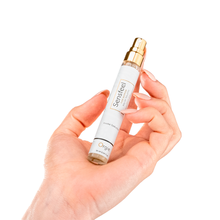 Orgie – Sensfeel for Woman Eau de Toilette - Pheromone Booster – Pheromon-Parfum, 10 ml – Herstellerbild 2