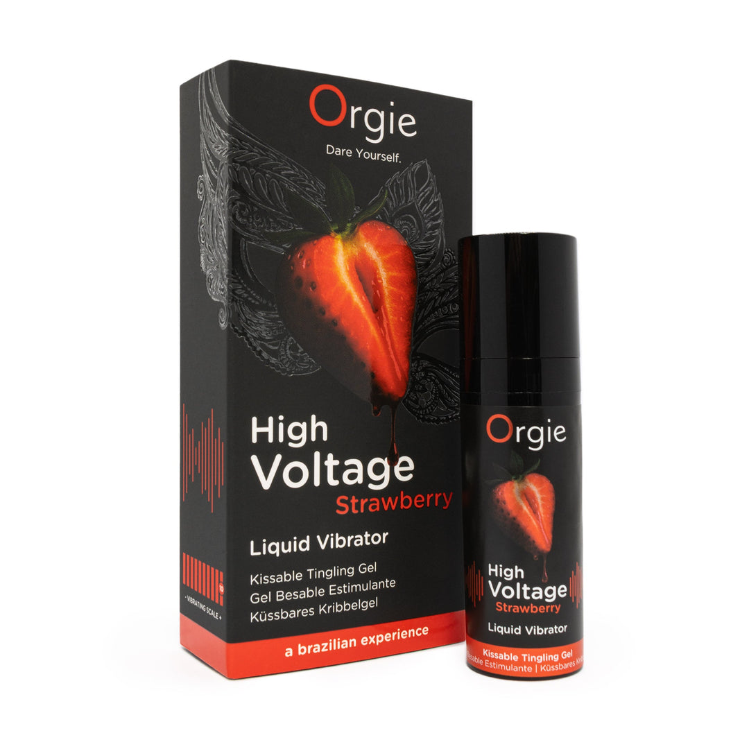 Orgie – High Voltage Strawberry – Intensives Stimulationsgel, 15 ml – Herstellerbild 1