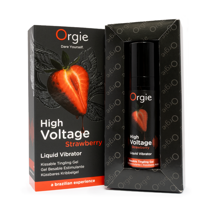 Orgie – High Voltage Strawberry – Intensives Stimulationsgel, 15 ml – Herstellerbild 3