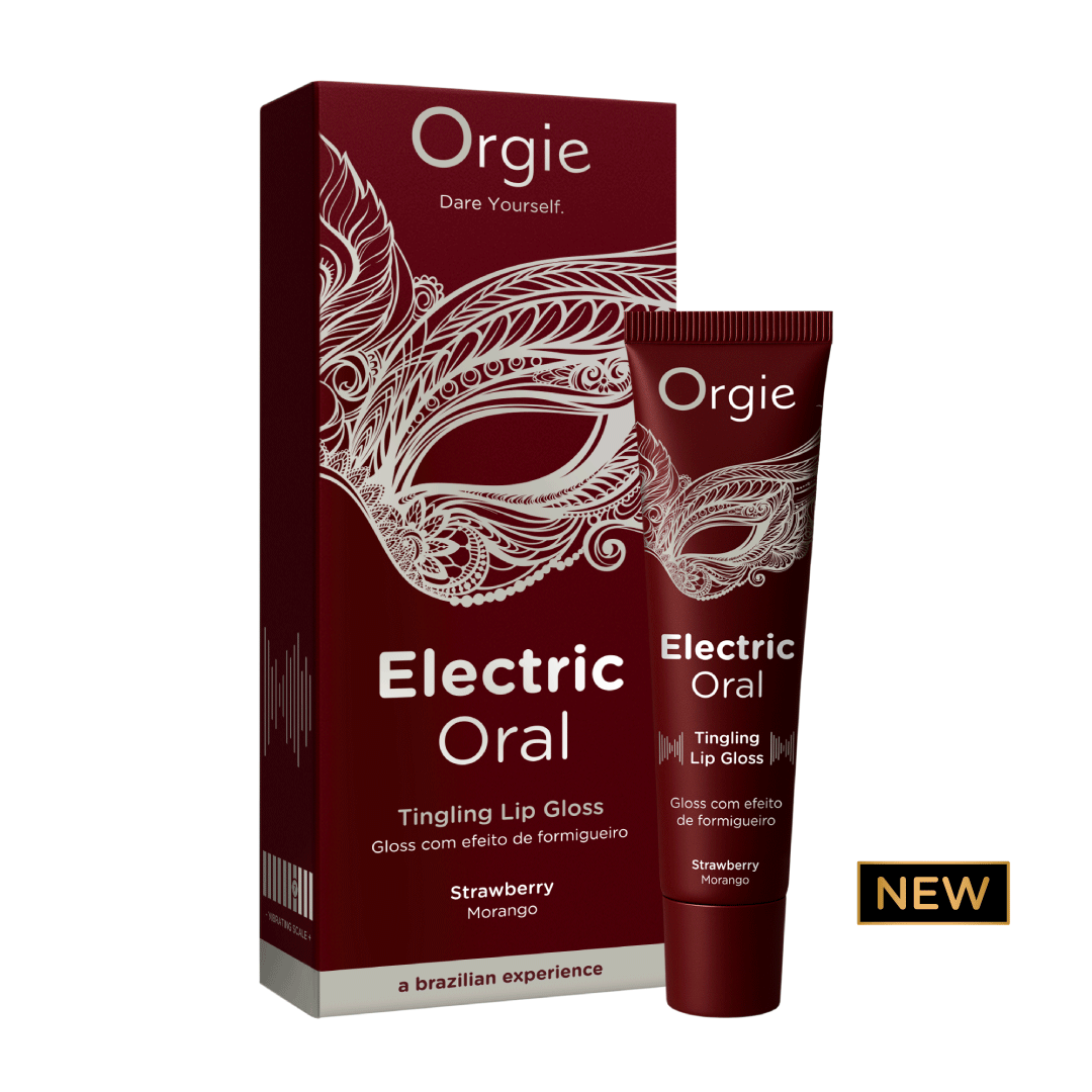 Orgie – Electric Oral – Prickelnder Lipgloss Erdbeere, 10 ml – Herstellerbild 1