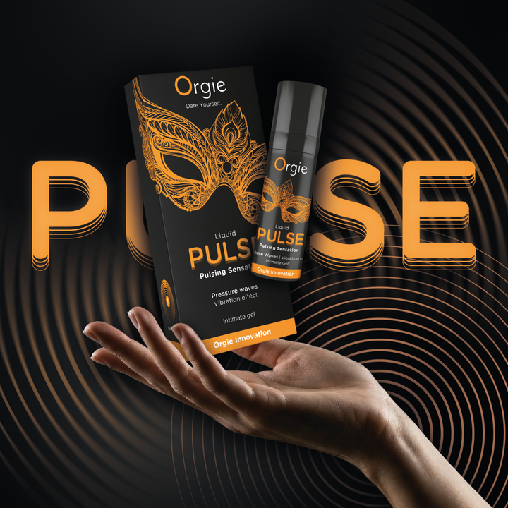 Orgie – Liquid Pulse – Stimulierendes Intimgel Ice Caramel, 15 ml – Herstellerbild 4
