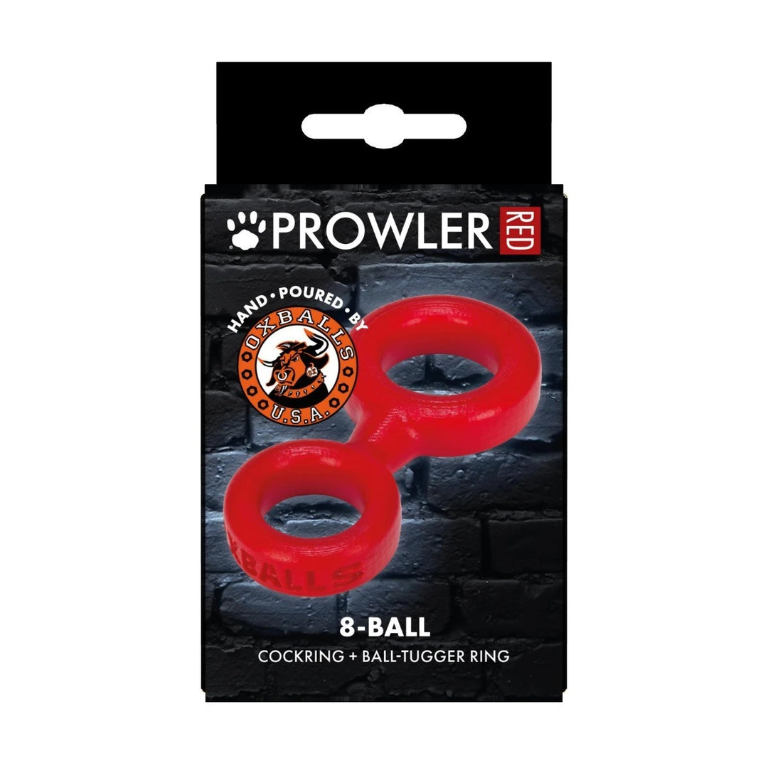 Penisring "8 Ball" rot