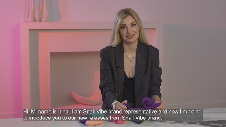 SVibe - Snail Curve Dual-Vibrator lila