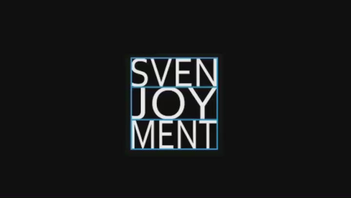 Svenjoyment Herren-Pants – Mystic Metallic Schwarz/Silber